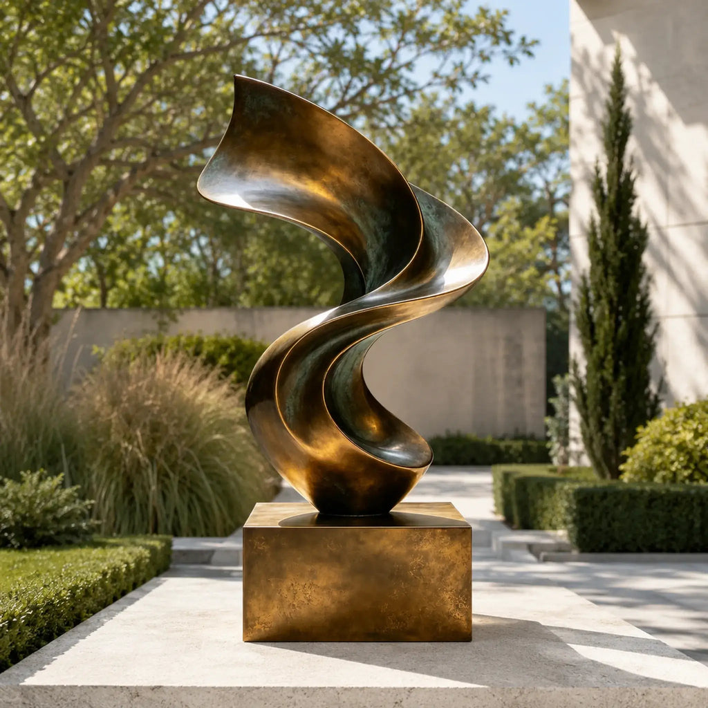 Abstract Bronze Sculpture Modern Outdoor Garden Sculpture VSB-127
