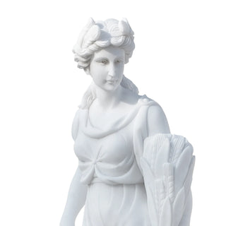 White marble Demeter goddess sculpture for classical garden decoration VSM-126