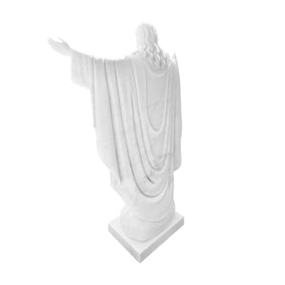 Marble Jesus sculpture for Catholic prayer gardens, Christian schools, cemeteries, and religious institutions