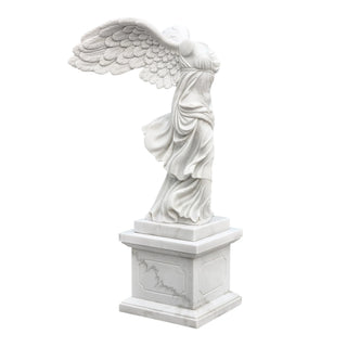 Winged Victory marble statue for luxury home, garden and interior spaces VSM-137