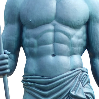 Large bronze mythology Poseidon sculpture for public space and museum, Outdoor plazas VSB-76