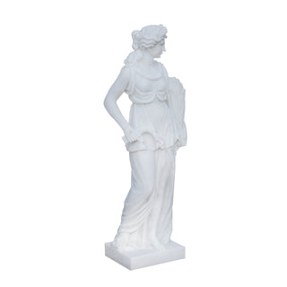 Hand-carved marble Greek harvest goddess statue for villa and estate landscapes VSM-126