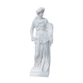 Hand-carved marble Greek harvest goddess statue for villa and estate landscapes VSM-126
