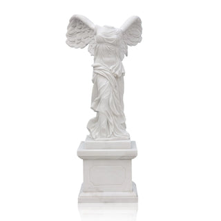 Winged Victory marble statue for luxury home, garden and interior spaces VSM-137