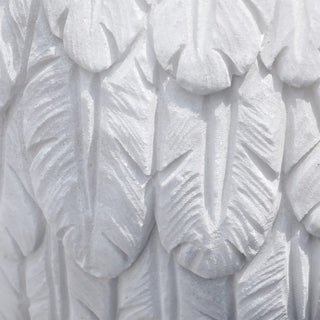 VICTORY Hand carved natural marble praying angel statue for church garden VSM-98