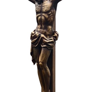 VICTORY VSB-86 Holy bronze Jesus cross sculpture religious art centerpiece