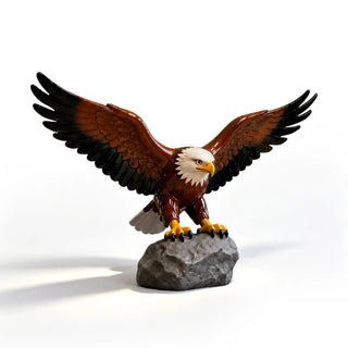 handmade fiberglass eagle statue for villa hall indoor home and hotel lobby decor VSF02