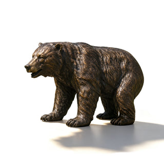 Handcrafted bronze bear garden perfect for a luxury estate garden and wildlife park VSB-118