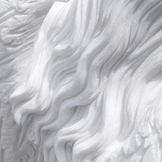 VICTORY Hand carved natural marble praying angel statue for church garden VSM-98