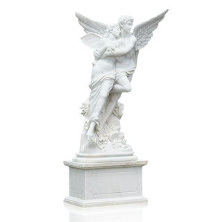 Victory Sculptures VSM-90 Luxury romantic marble sculpture for garden and outdoor art centerpiece