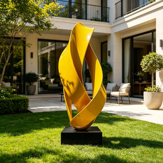 VICTORY Contemporary stainless steel sculpture for luxury outdoor decor VSS-79