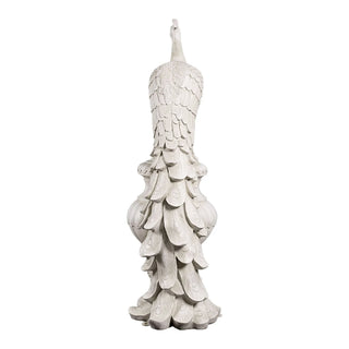Elegant stone peacock statue for villa outdoor landscape and courtyard,garden VSM-118