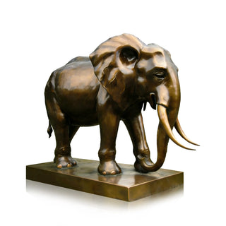 VICTORY Large bronze African elephant sculpture for outdoor park and landscape decoration VSB-104